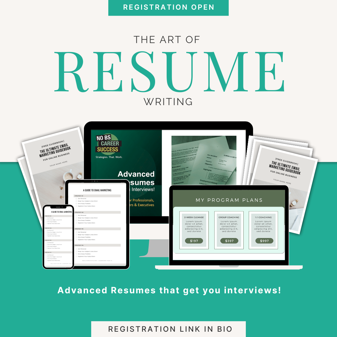 The Art of Resume Writing